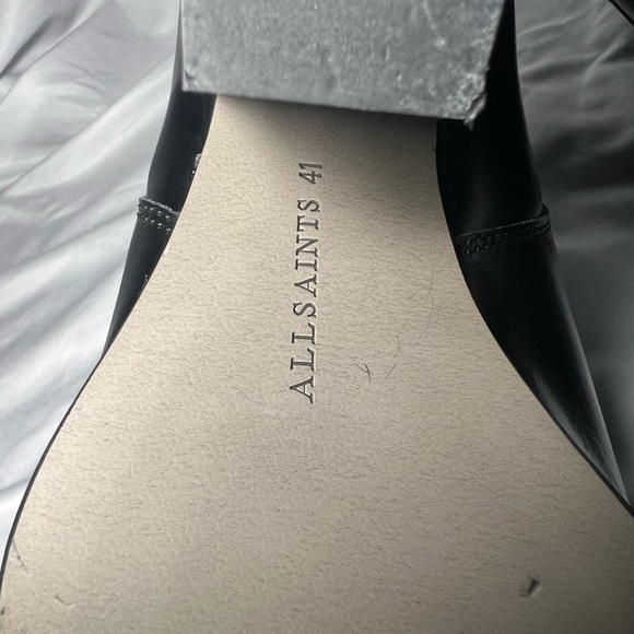 All Saints Ria Pointed Toe Leather Boots | 41 (US 11) - Picture 8 of 14